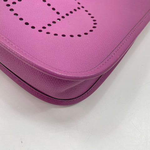 HERMES Evelyn 1TPM Shoulder Bag purple WS35092