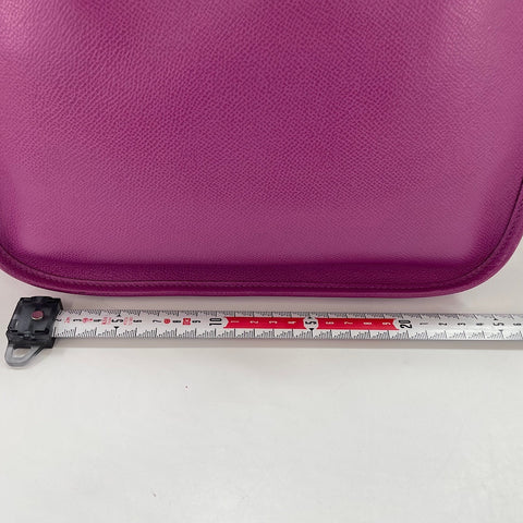 HERMES Evelyn 2 PM Shoulder Bag purple WS35095