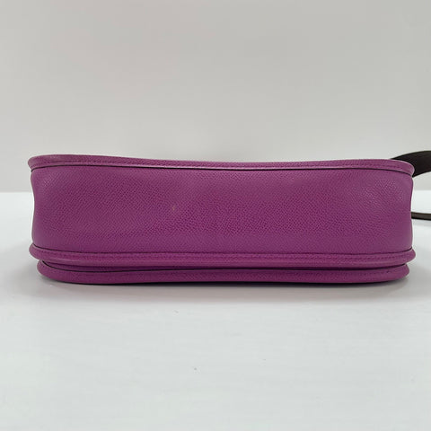 HERMES Evelyn 2 PM Shoulder Bag purple WS35095