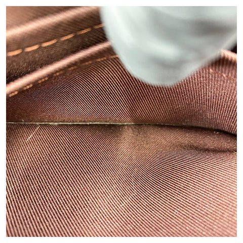 LOUIS VUITTON Port Document Jules NM Handbag Brown WS35096
