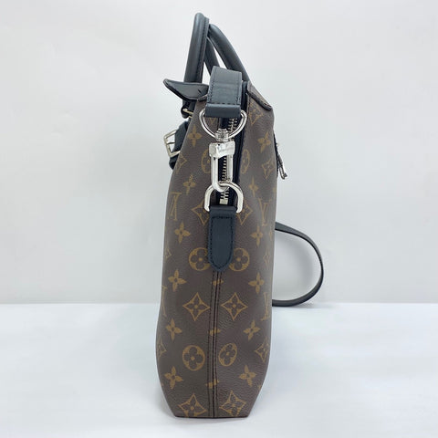 LOUIS VUITTON Port Document Jules NM Handbag Brown WS35096