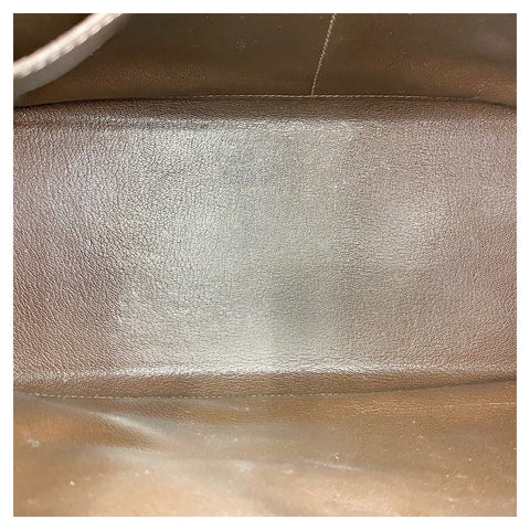 HERMES Kelly 32 Handbag Brown WS35100