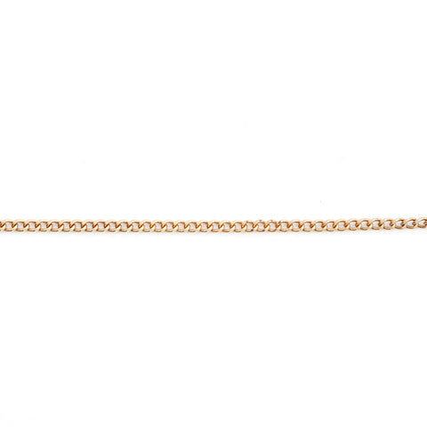 Chanel Coco Mark Round Necklace Gold WS3575