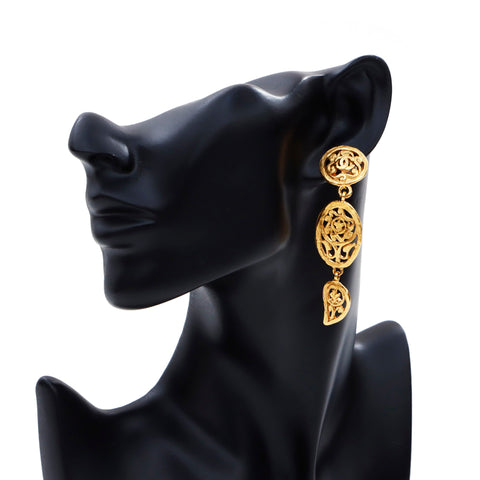 Chanel Coco Mark Oread Boes d'oreilles Gold WS3582