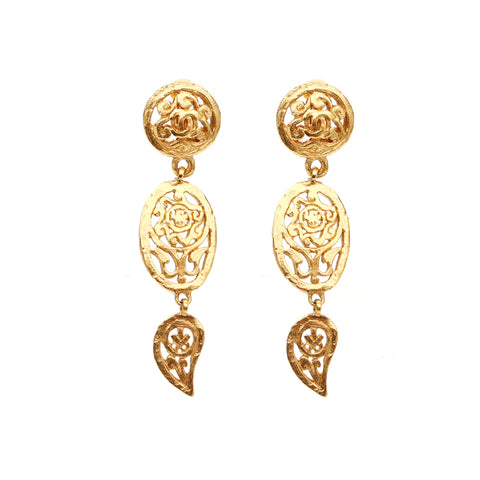 Chanel Coco Mark Oread Boes d'oreilles Gold WS3582