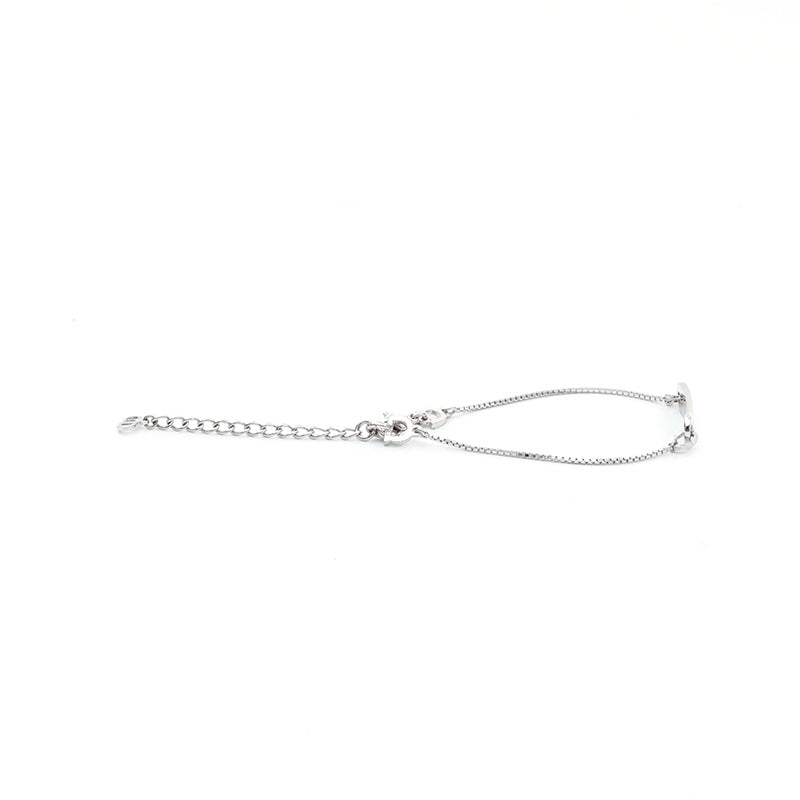 美品　ChristianDior ディオール　ブレスレット　シルバー　プレート クリスチャンディオール Christian Dior シルバープレート