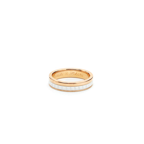 Boucheron Taille 7 Ring Gold X White WS3675