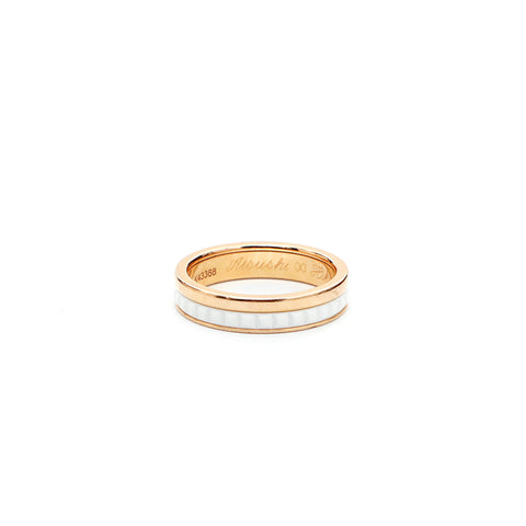 Boucheron Taille 7 Ring Gold X White WS3675