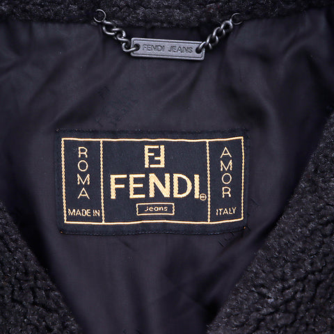 フェンディ FENDI ボア Size  40 コート グレー WS3756