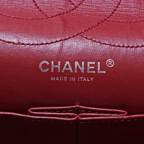 Chanel CHANEL 2.55 Matrasse Shoulder Bag Leather Red WS3797