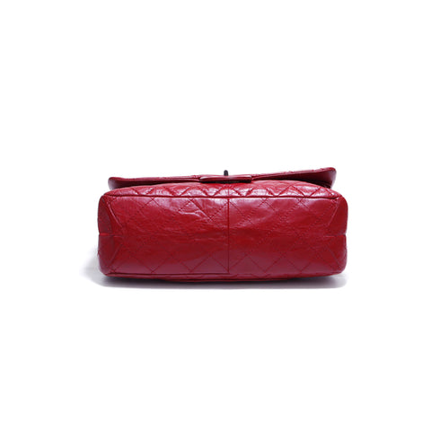 Chanel CHANEL 2.55 Matrasse Shoulder Bag Leather Red WS3797