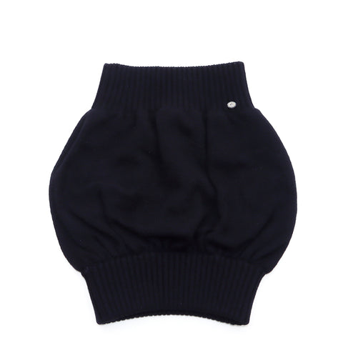 Chanel Coco Button Knit Jirt Cashmere Black WS3819
