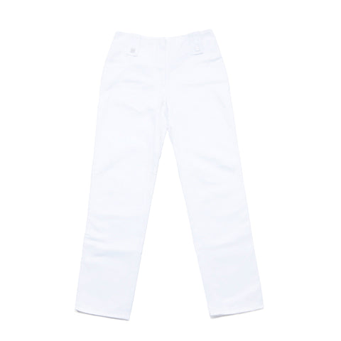 Chanel Chanel Denim Pantalon Coton blanc WS3821