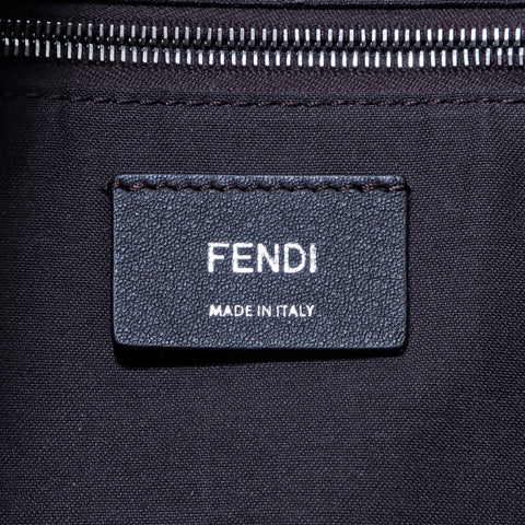 フェンディ FENDI ズッカ ショルダーバッグ キャンバス ブラウン WS3909