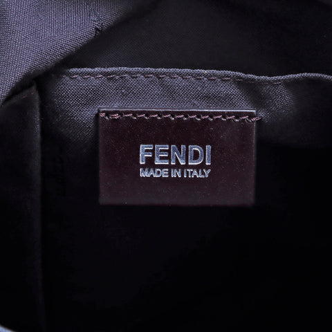 フェンディ FENDI ズッカ ショルダーバッグ キャンバス グレー WS3911