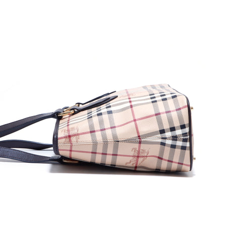Burberry手提袋皮革米色WS3916