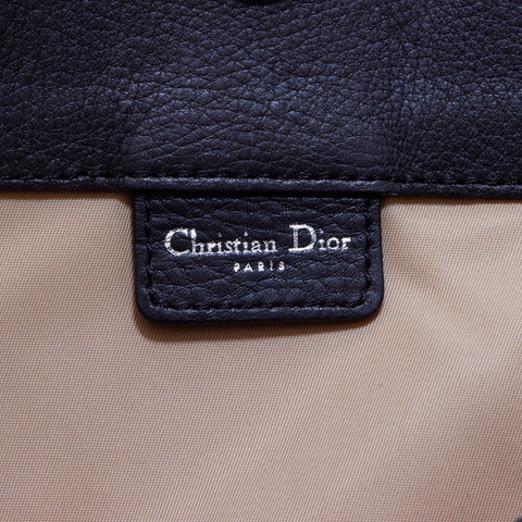 クリスチャンディオール Christian Dior トロッター ハンドバッグ キャンバス ブラウン WS3938