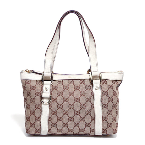 Gucci GG帆布手袋米色WS3947