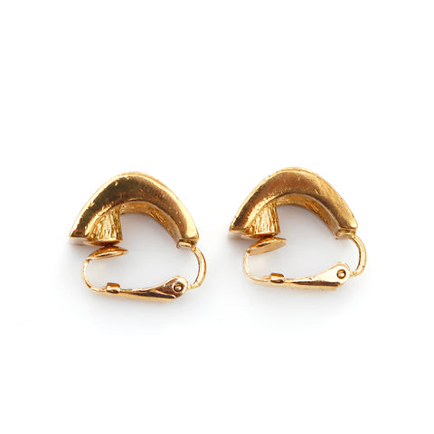 Boucles d'oreilles en strass de dior chrétien Gold WS3977