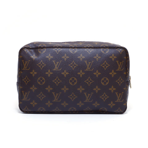 ルイ・ヴィトン LOUIS VUITTON モノグラム ポーチ ポーチ VINTAGE 中古 定番 ブラウン WS4030