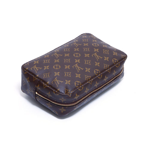 ルイ・ヴィトン LOUIS VUITTON モノグラム ポーチ ポーチ VINTAGE 中古 定番 ブラウン WS4030