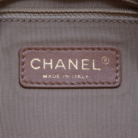 シャネル CHANEL ココマーク マトラッセ チェーン ハンドバッグ VINTAGE 中古 定番 ブラウン WS4034