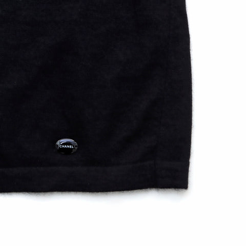 Chanel Chanel strickte Kaschmirschwarze WS4043