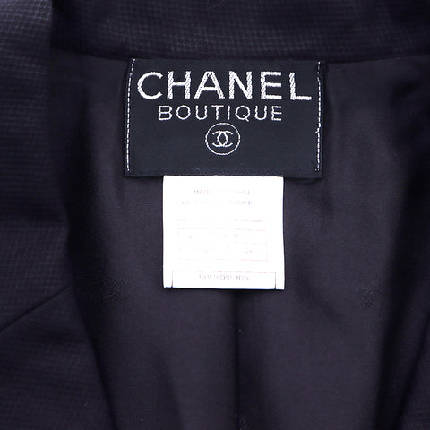 シャネル CHANEL セットアップ VINTAGE 中古 定番 ブラック WS4071