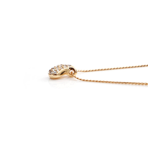 Christian Dior Rhinestone Collier Vintage Utilisé Gold Classic WS4131