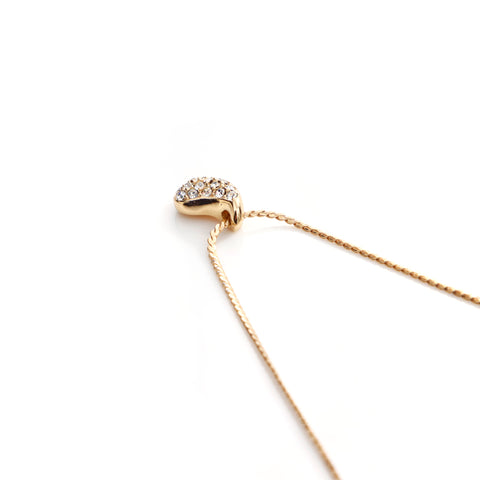 Christian Dior Rhinestone Collier Vintage Utilisé Gold Classic WS4131
