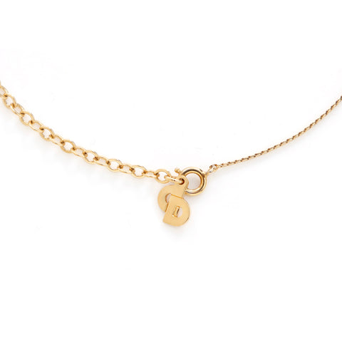 Christian Dior Rhinestone Collier Vintage Utilisé Gold Classic WS4131