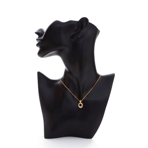 Christian Dior Rhinestone Collier Vintage Utilisé Gold Classic WS4138