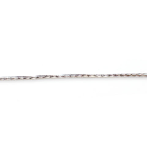 Christian Dior Logo Plate Collier Silver WS4166