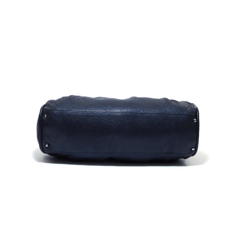 Chanel Boston Lady Blade Umhängetasche Lambskin Schwarz WS4191