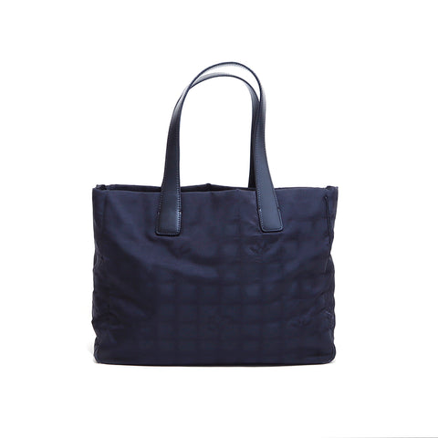 Chanel New Travel Line Einkaufstasche Canvas Black WS4204