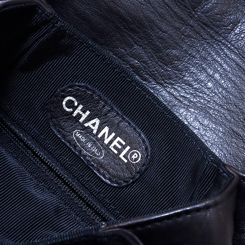 CHANEL COCO Mark Backpack  Daypack lambskin black WS4208