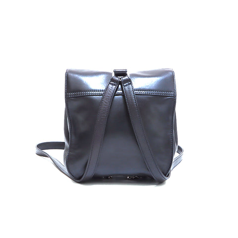 Chanel Coco Mark Backpack/Daypack Lambskin Black WS4208