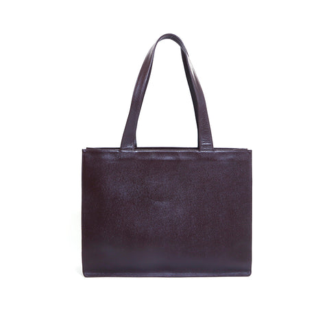 Chanel Coco Mark Caviar Skin Sac fourre-tout marron WS4210