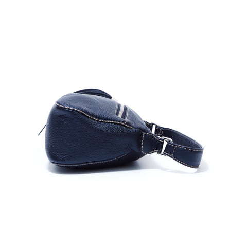 Chanel Fringe 2003 Umhängetasche Leder schwarz WS4222