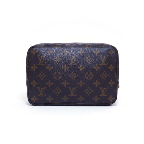 ルイ・ヴィトン LOUIS VUITTON トゥルース トワレット ポーチ VINTAGE 中古 定番 PVC ブラウン WS4239