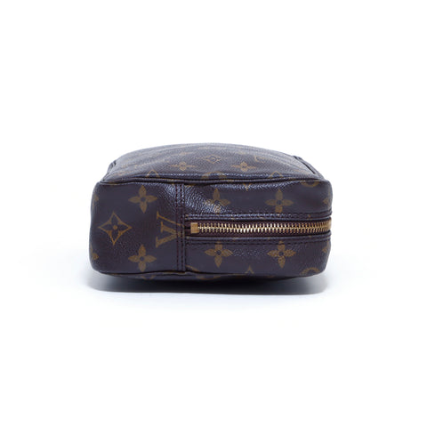 ルイ・ヴィトン LOUIS VUITTON トゥルース トワレット ポーチ VINTAGE 中古 定番 PVC ブラウン WS4239