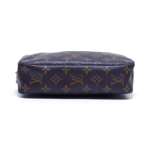 ルイ・ヴィトン LOUIS VUITTON トゥルース トワレット ポーチ VINTAGE 中古 定番 PVC ブラウン WS4239