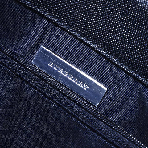 Burberry Nova检查手袋帆布米色X黑色WS4241