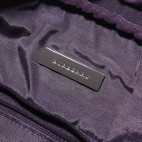 Burberry Nova Check Handtasche Leinwand Beige x Brown WS4243