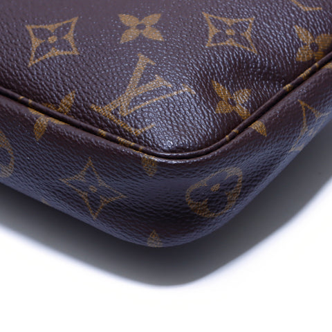 ルイ・ヴィトン LOUIS VUITTON モノグラム アクセソワール ハンドバッグ ブラウン WS4264