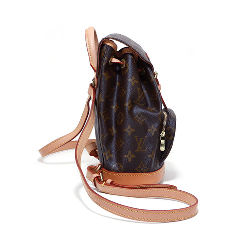 Louis Vuitton LOUIS VUITTON Monogram Mini Monsuri Backpack/Daypack Brown WS4266