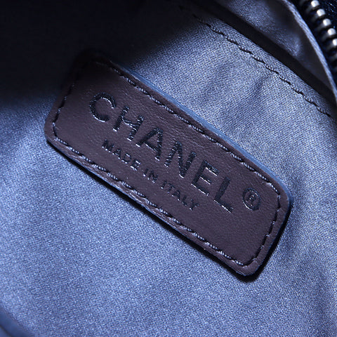 Chanel Chanel Logo Chain n ° 11 Sac d'épaule noir WS4292