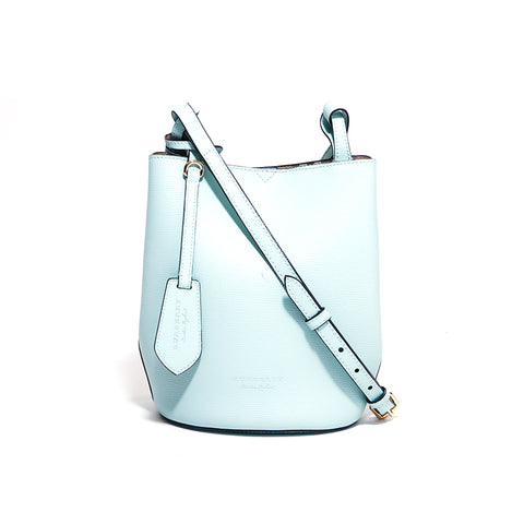 Burberry Sac en cuir bleu clair WS4311