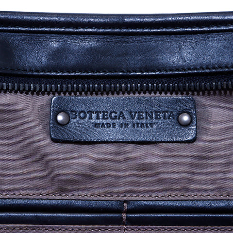 ボッテガヴェネタ BOTTEGAVENETA イントレチャート 2way ショルダーバッグ レザー ブラック WS4324