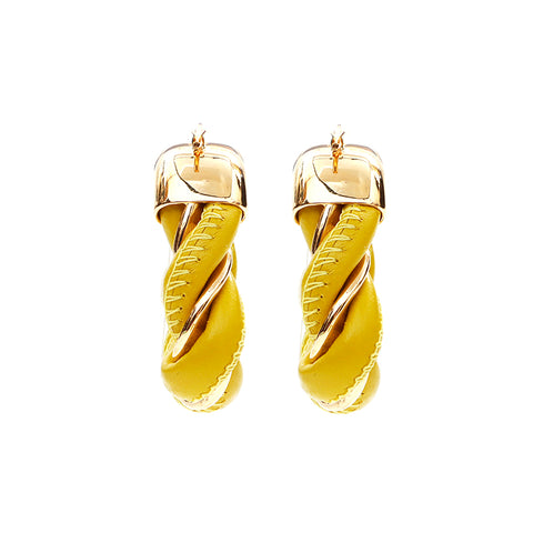 Boucles d'oreilles Triangle d'or bottegavenneta 925 or jaune x or ws4365